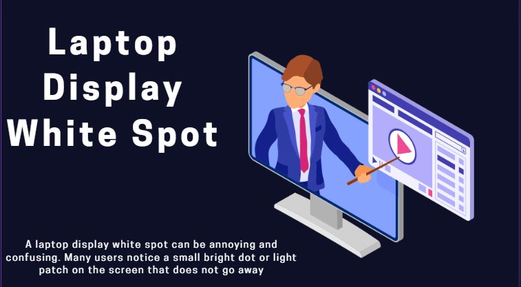 Laptop Display White Spot