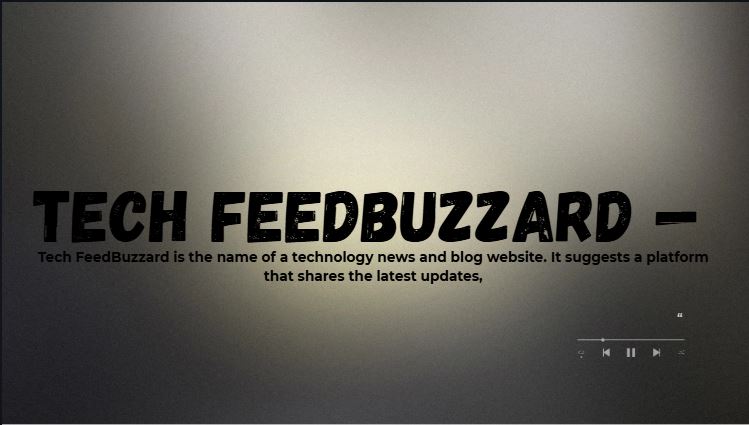Tech FeedBuzzard
